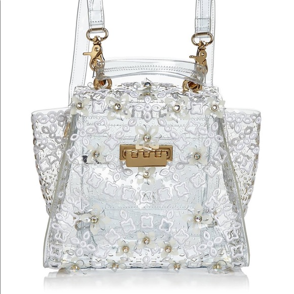 clear zac posen bag